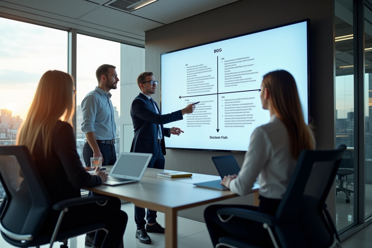 Explication de la matrice BCG et son importance en stratégie d’entreprise